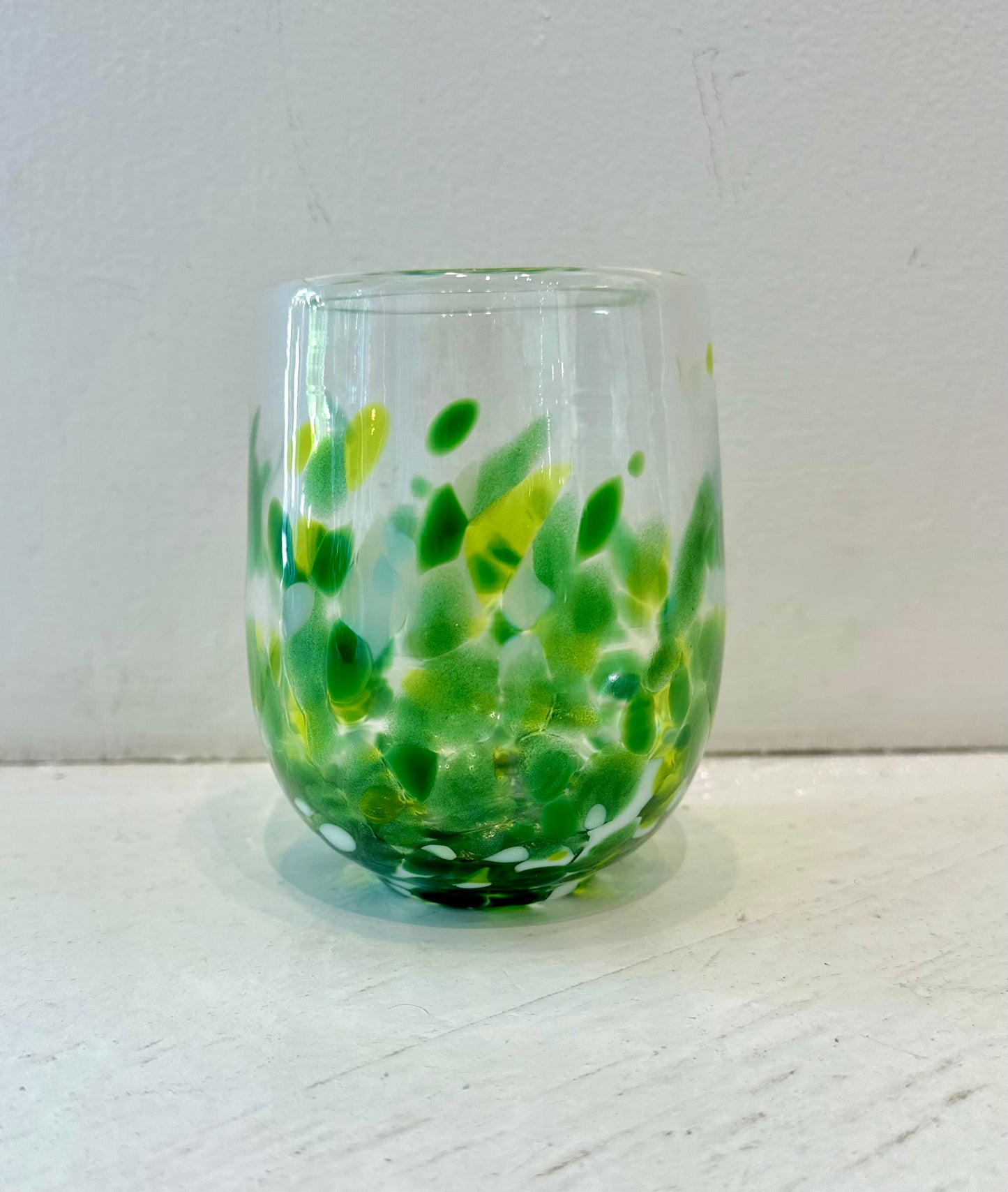 Emerald Stemless Wine Glass