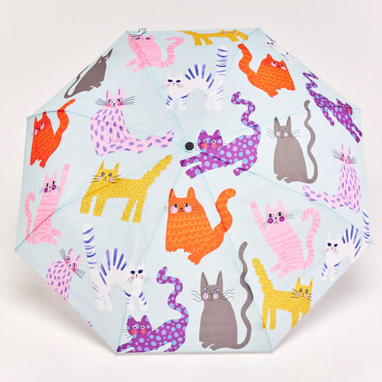Arty Cats Compact Duck Umbrella