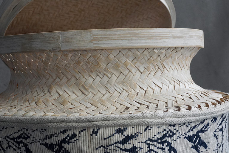 Candi Basket with Fabric Lining and Lid