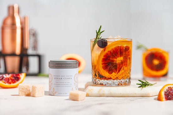 Orange Cherry Sugar Cubes