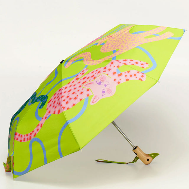 Arty Cats Compact Duck Umbrella