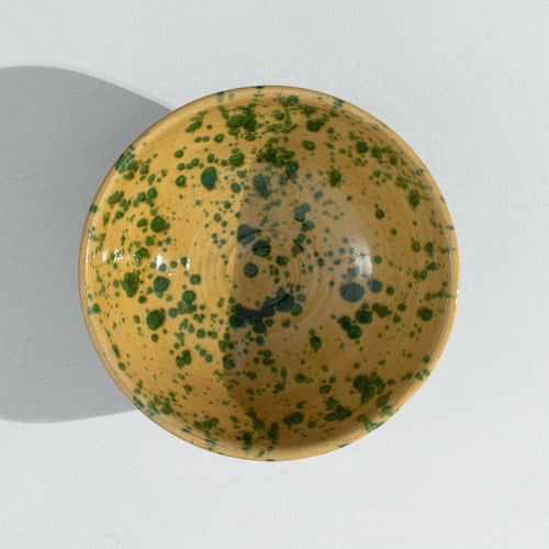 Provence Ceramic Splashed Bowl