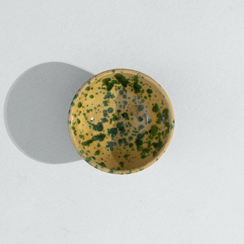 Provence Ceramic Splashed Bowl