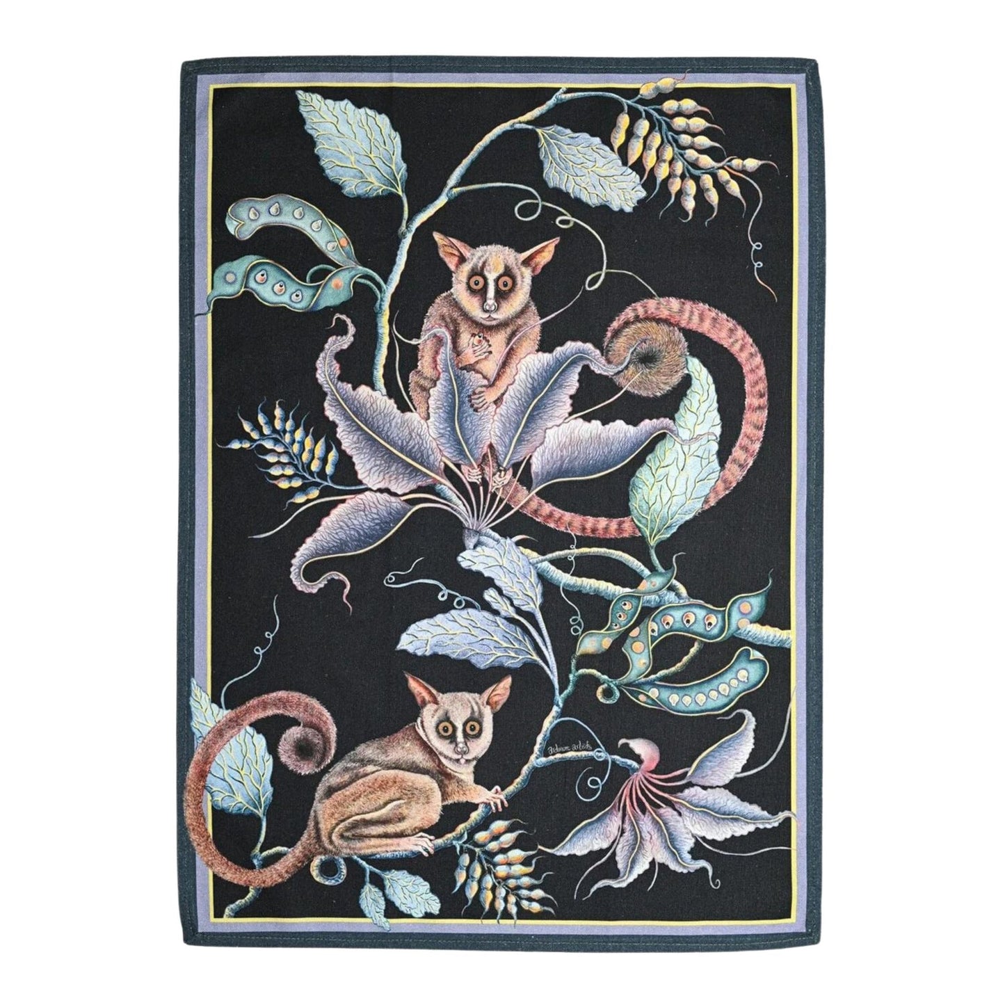 Bush Baby Tea Towel - Moonlight