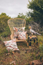 Load image into Gallery viewer, Hornbill Garden Pillow - Silk - Stone
