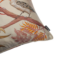 Load image into Gallery viewer, Hornbill Garden Pillow - Silk - Stone
