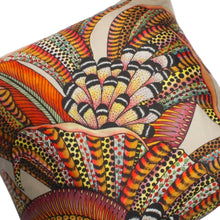 Load image into Gallery viewer, Hornbill Garden Pillow - Silk - Stone
