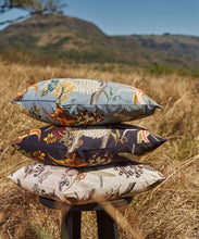 Load image into Gallery viewer, Thanda Pangolin Pillow - Cotton - Ash
