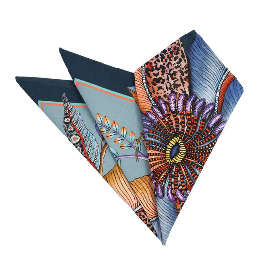 Thanda Bloom Napkins (Pair) - Mist