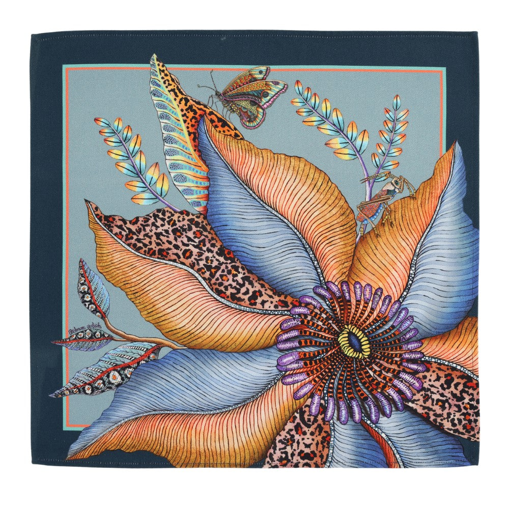 Thanda Bloom Napkins (Pair) - Mist
