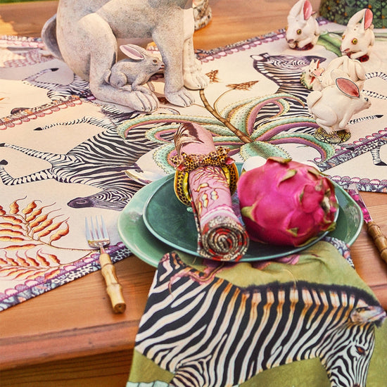 Thanda Stripe Napkins (Pair) - Delta
