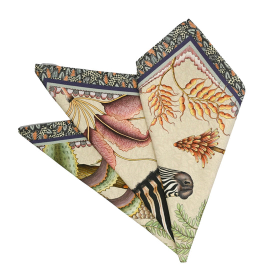 Thanda Stripe Napkins (Pair) - Stone