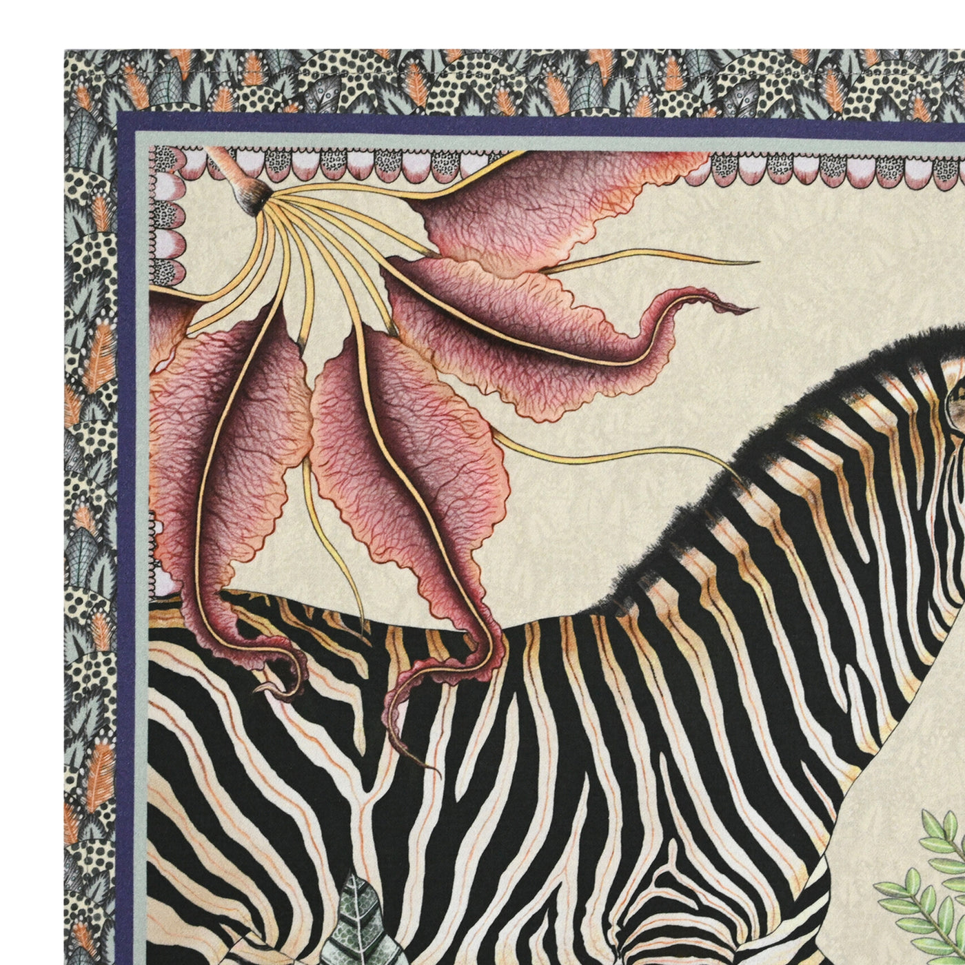 Thanda Stripe Napkins (Pair) - Stone