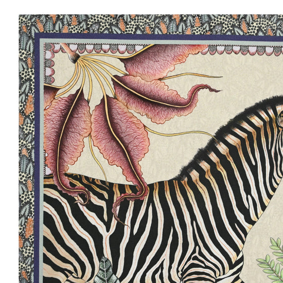 Thanda Stripe Napkins (Pair) - Stone