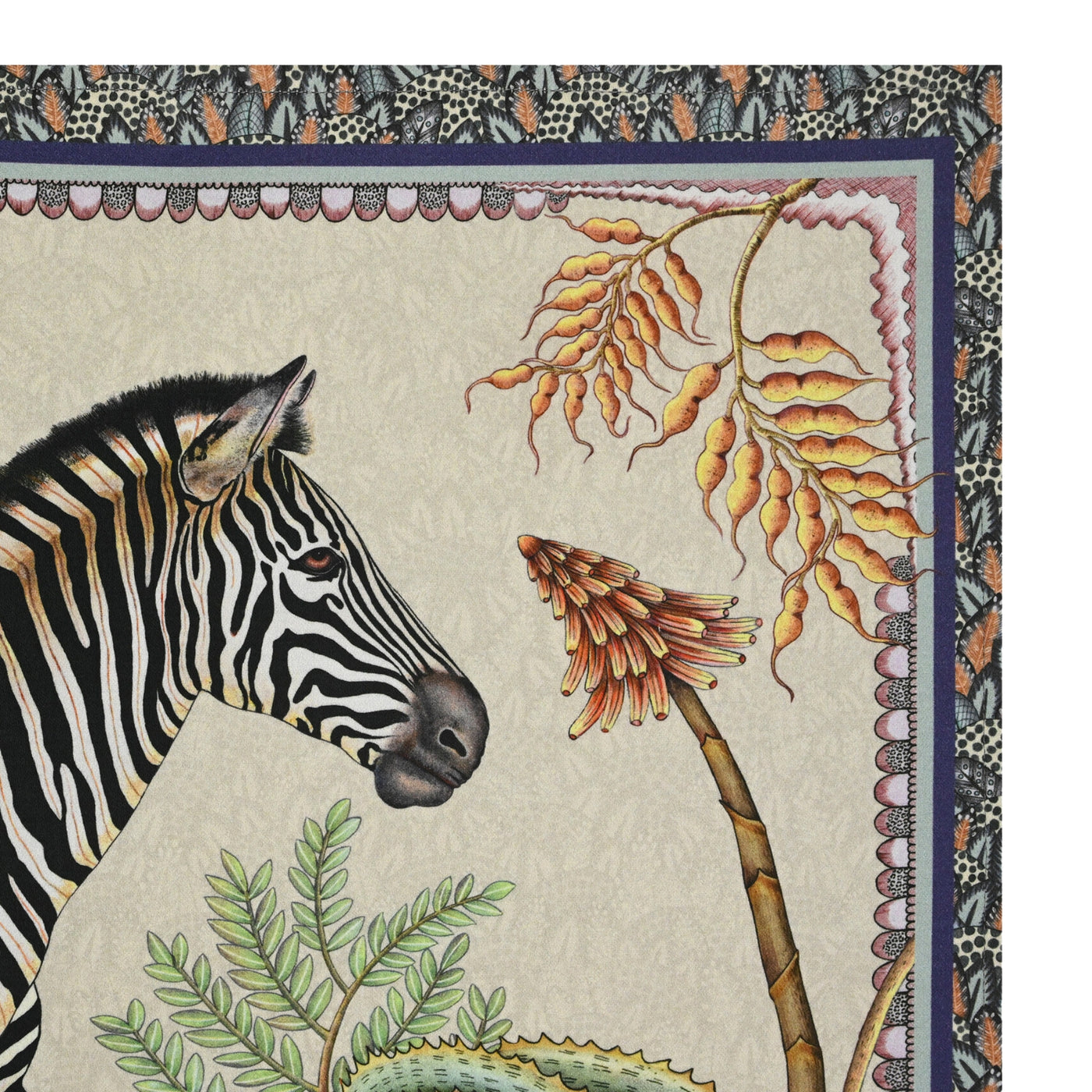 Thanda Stripe Napkins (Pair) - Stone