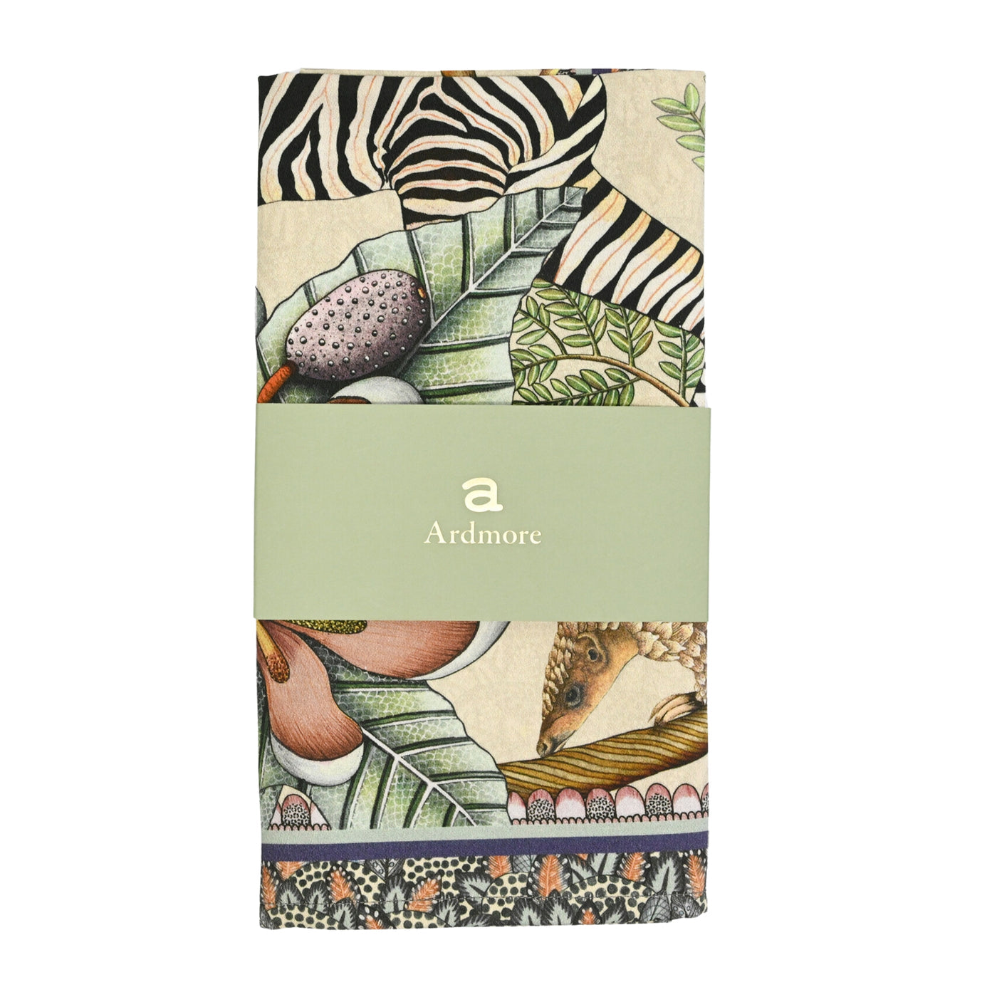 Thanda Stripe Napkins (Pair) - Stone