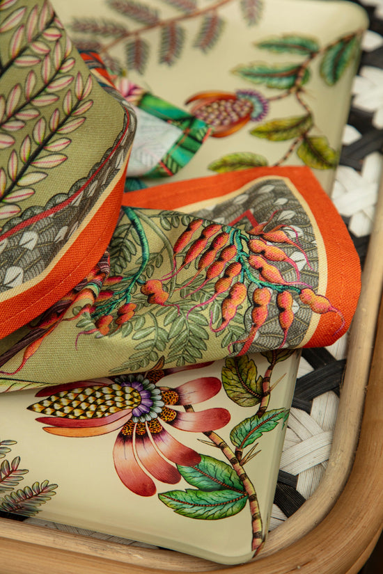 Hornbill Garden Tea Towel - Delta