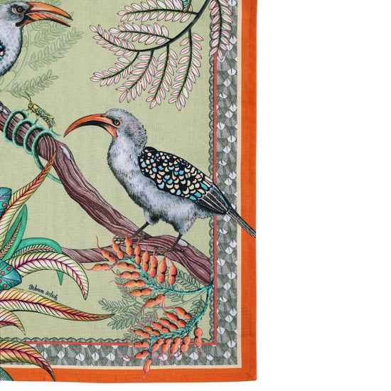 Hornbill Garden Tea Towel - Delta