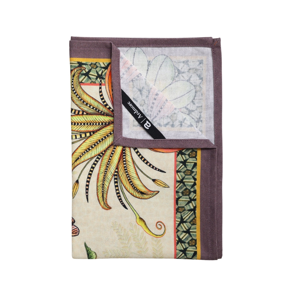 Thanda Nests Tea Towel - Stone