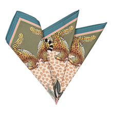 Load image into Gallery viewer, Leopard Lily Napkins (Pair) - Stone

