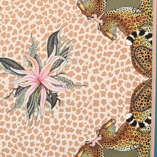 Load image into Gallery viewer, Leopard Lily Napkins (Pair) - Stone
