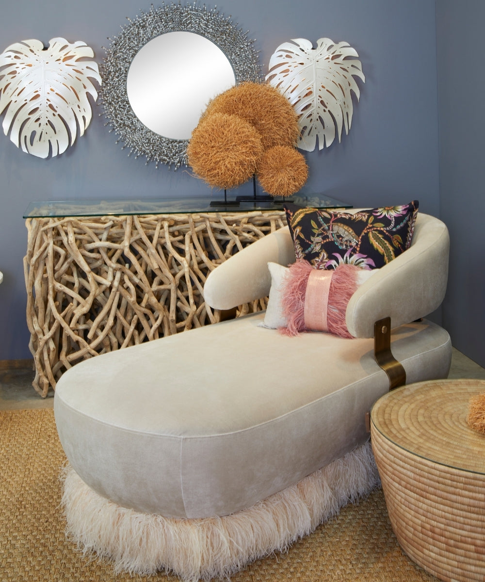 Vetiver Basket on Stand - Large