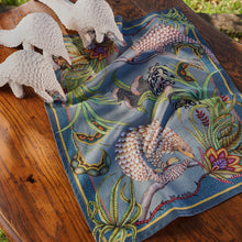 Load image into Gallery viewer, Pangolin Pair Tea Towel - Ash
