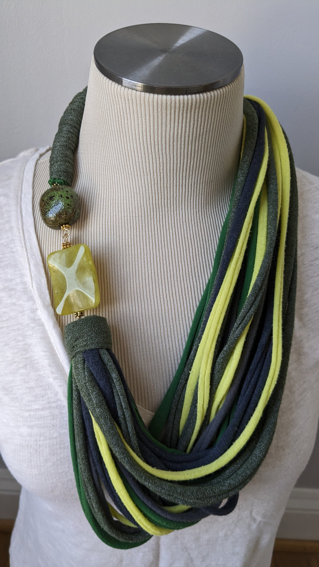 Upcycled T-Shirt Necklaces