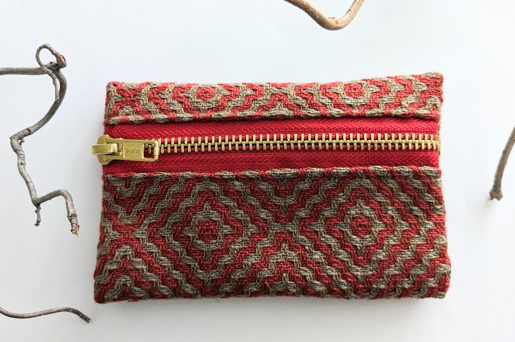 Handcrafted Upcycled Zipper Pouches