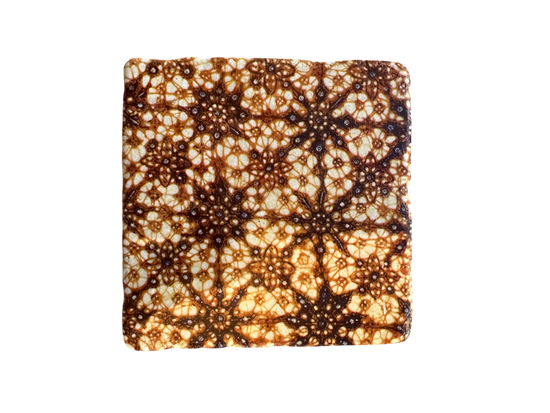 Rich Batik - Tumbled Marble Coaster