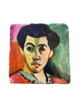 Load image into Gallery viewer, Women of Matisse II - Tumbled Marble Coasters
