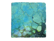Load image into Gallery viewer, Turquoise - Tumbled Marble Coaster
