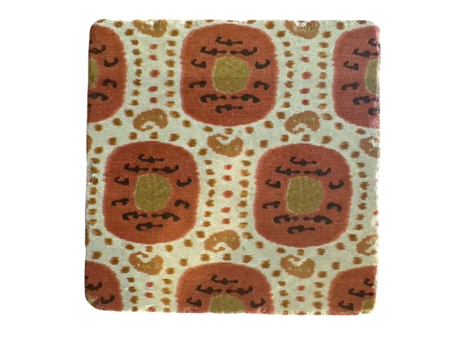 Mod Suzani  - Tumbled Marble Coaster