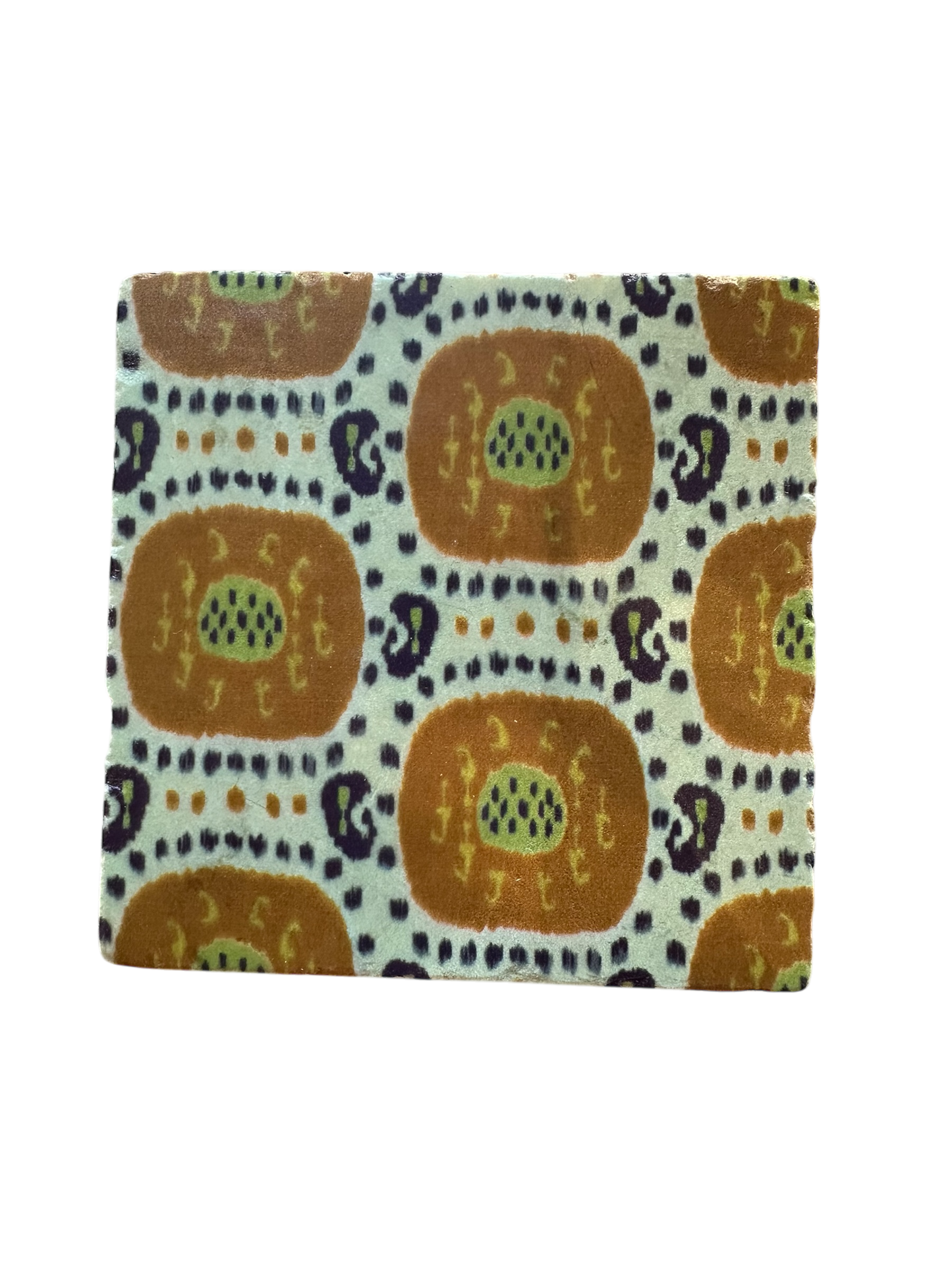 Mod Suzani  - Tumbled Marble Coaster