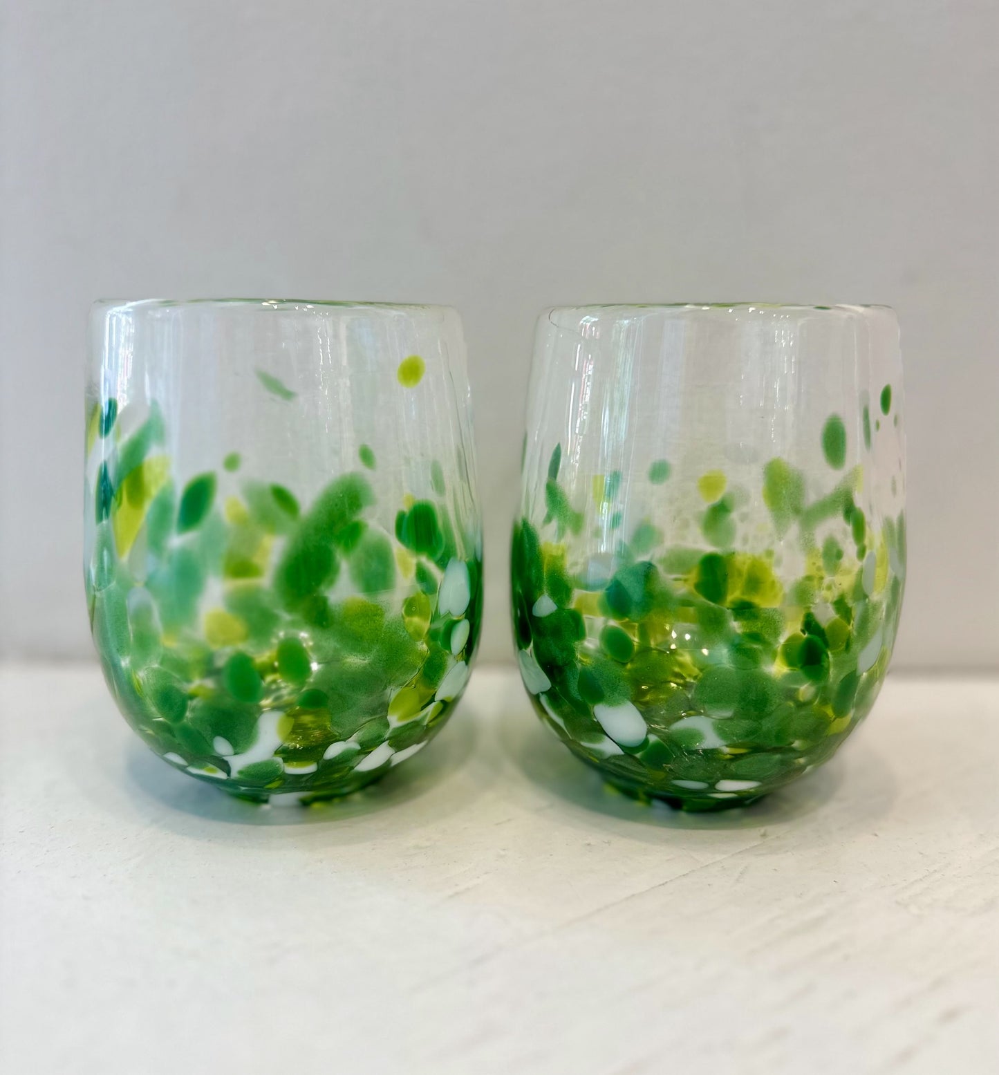 Emerald Stemless Wine Glass