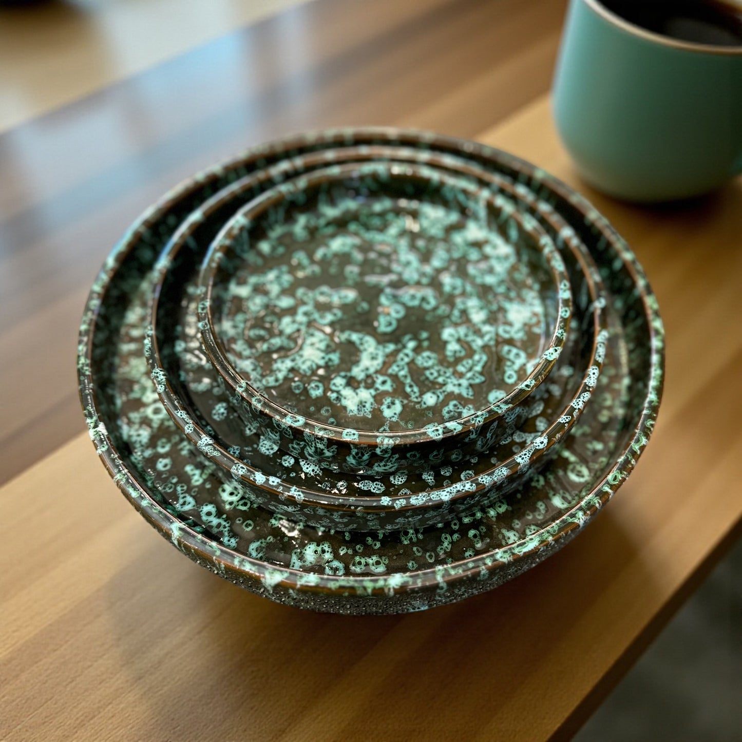 Matar Ceramic Plates - Set of 3