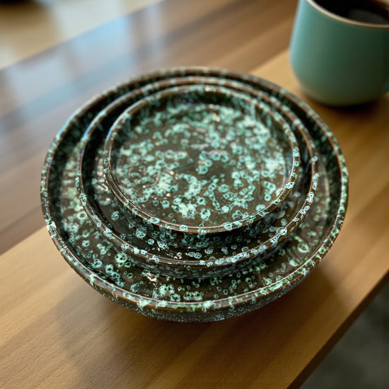 Matar Ceramic Plates - Set of 3