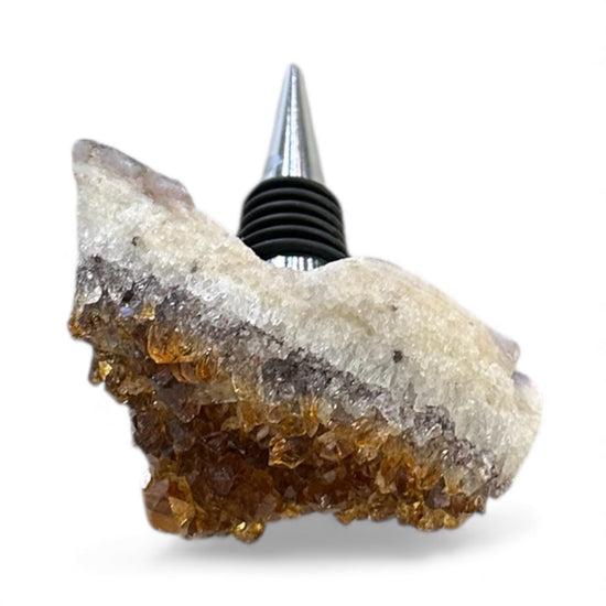 Druzy Gem Wine Stoppers