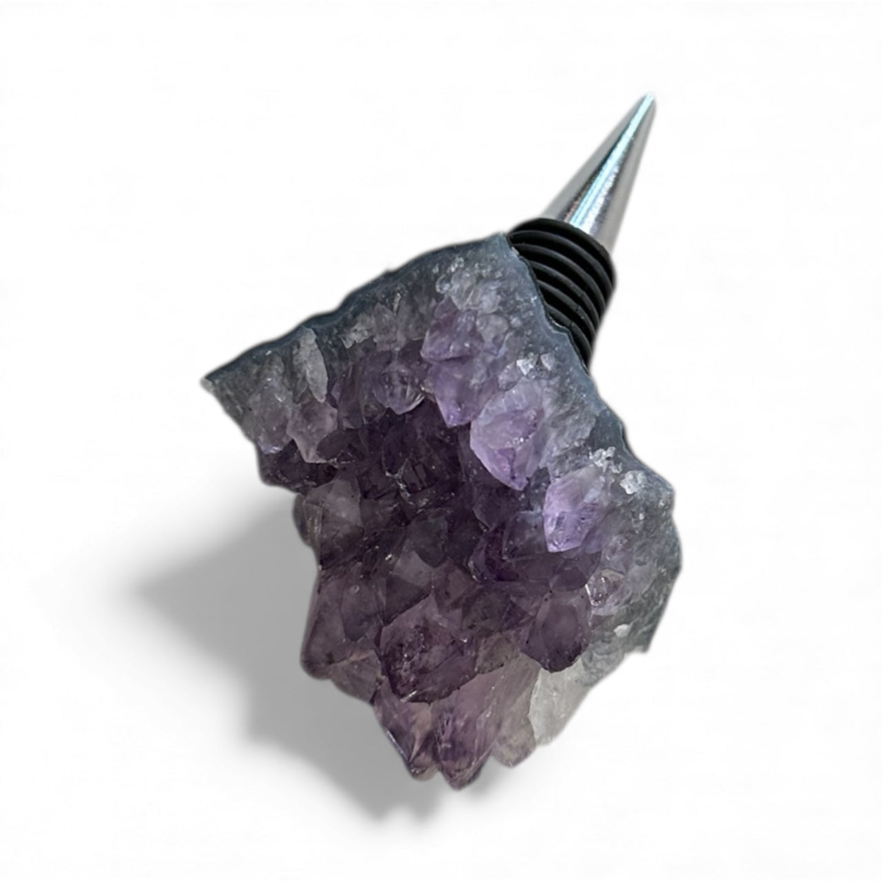 Druzy Gem Wine Stoppers