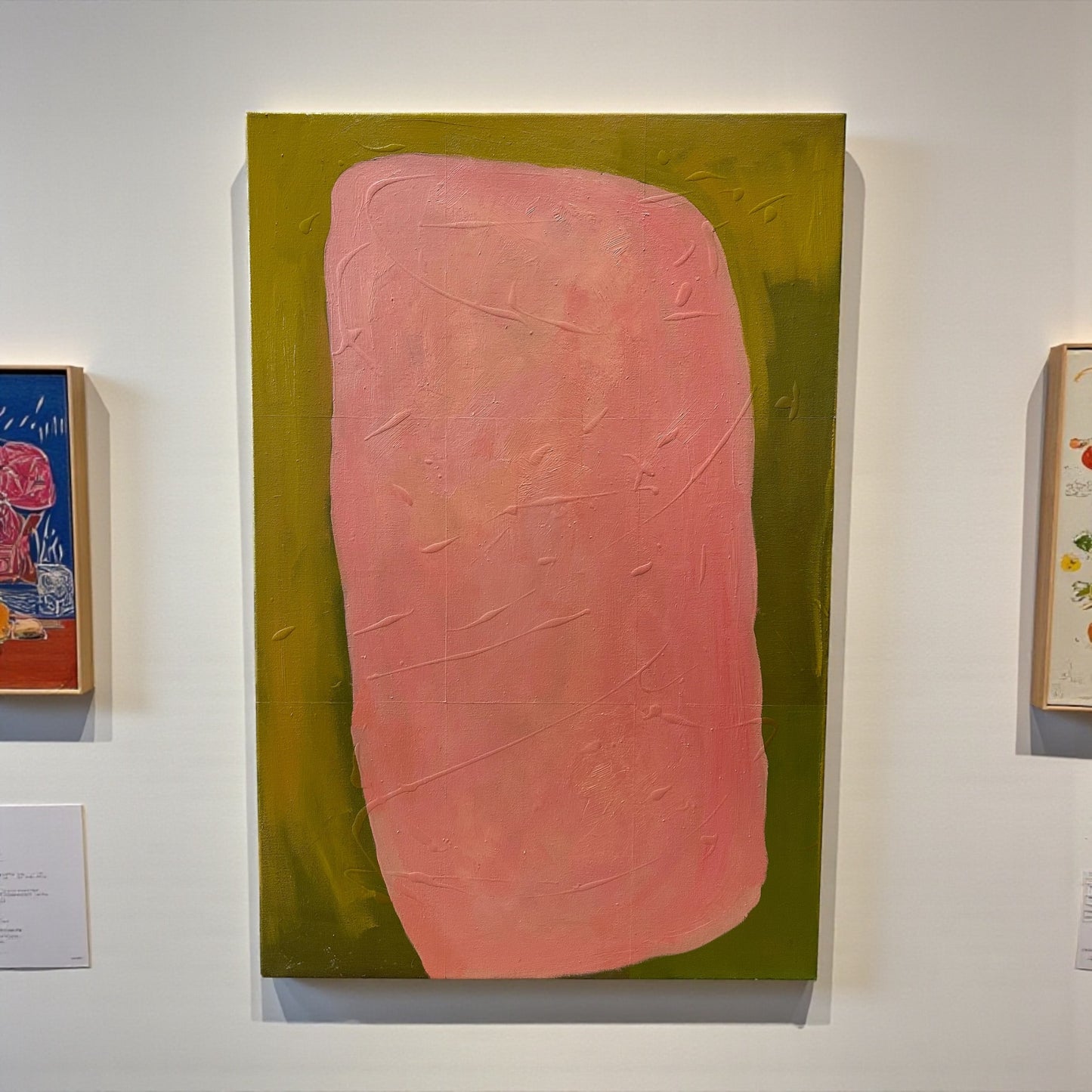 Chartreuse and Salmon