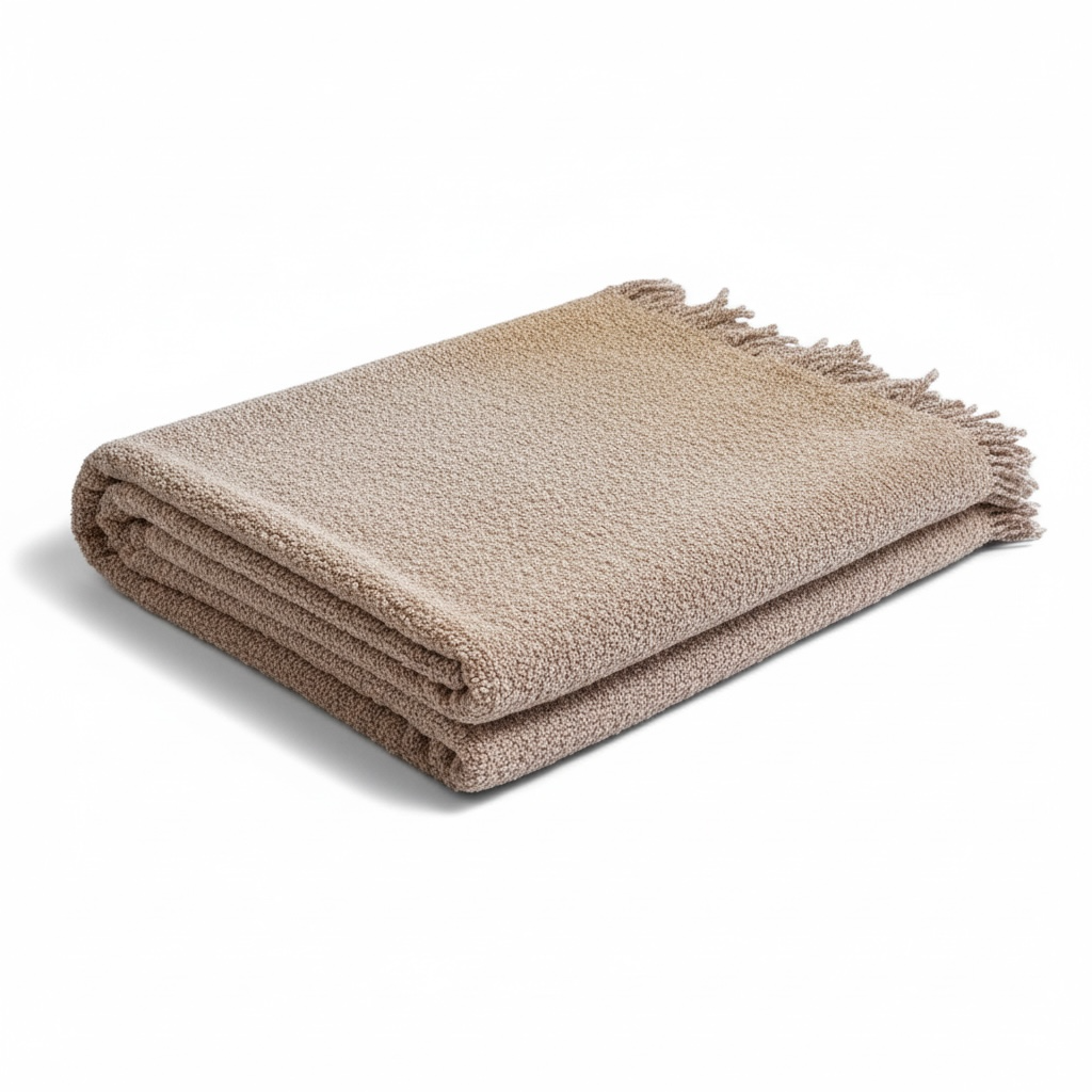 Mohair Boucle Throw