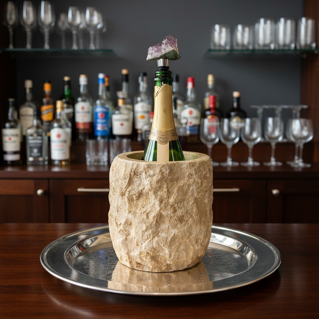 Hand Hewn Wine Chiller