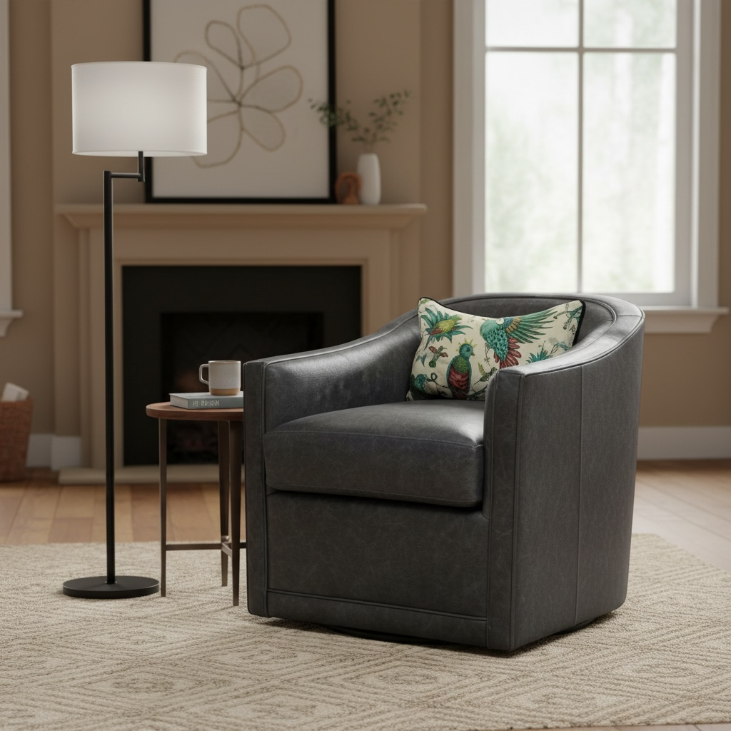 Garza Accent Swivel Chair