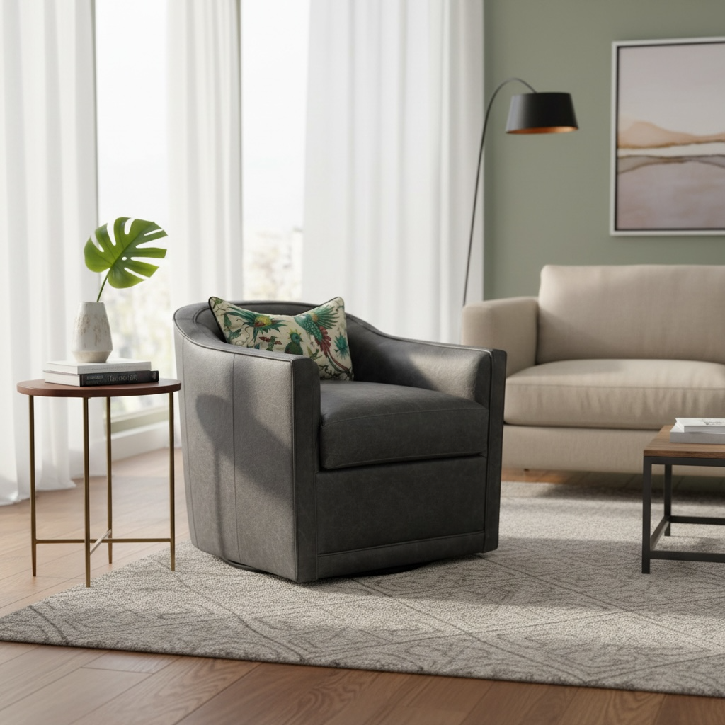 Garza Accent Swivel Chair