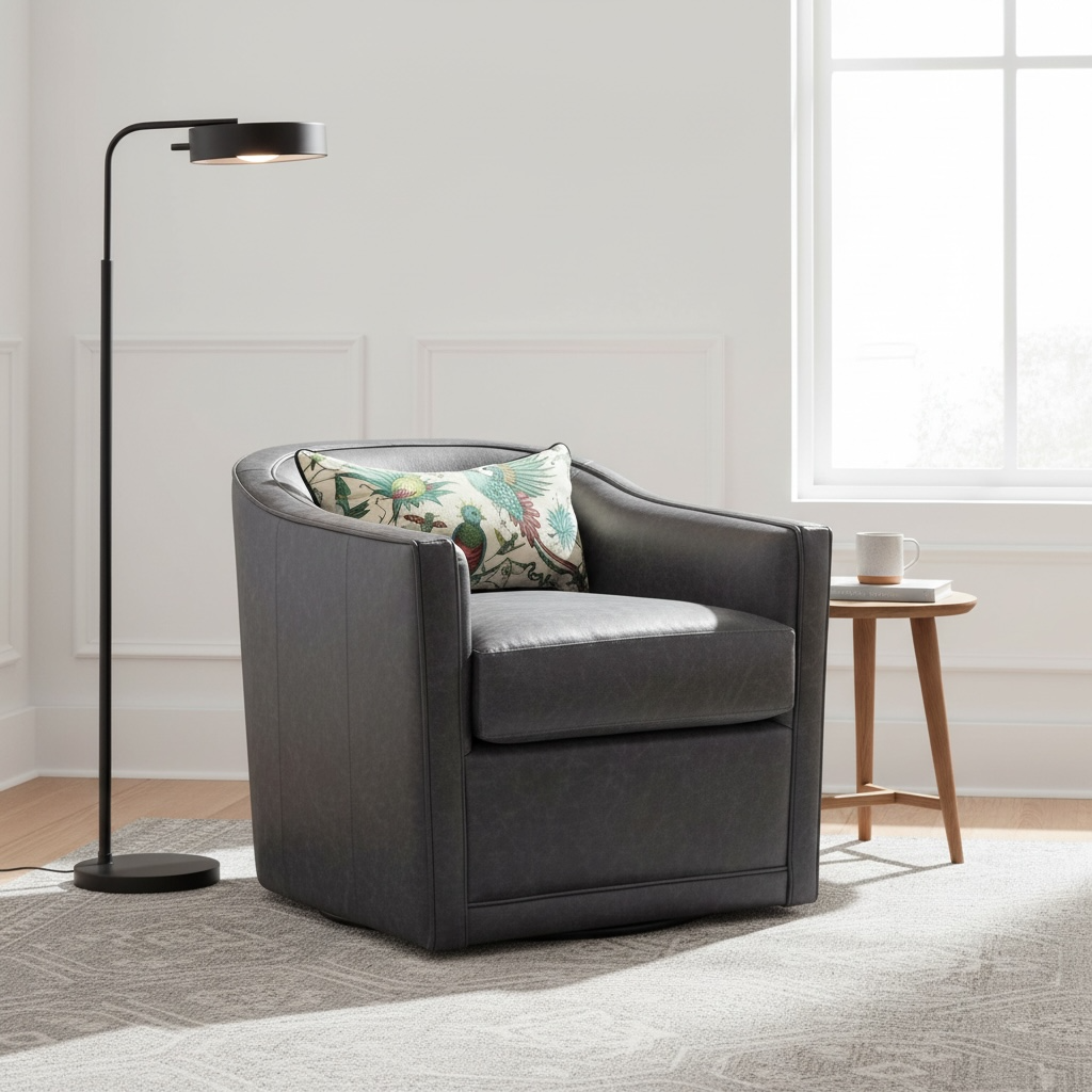 Garza Accent Swivel Chair