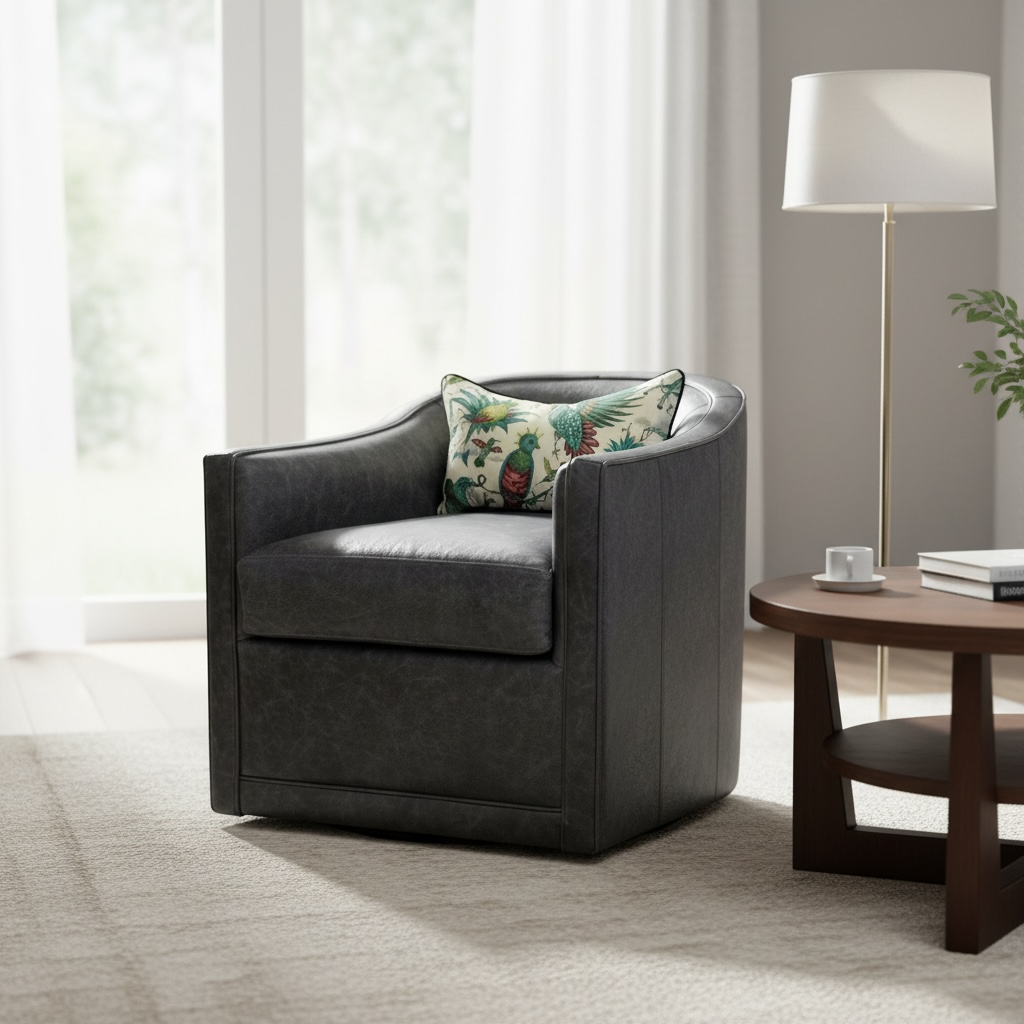 Garza Accent Swivel Chair