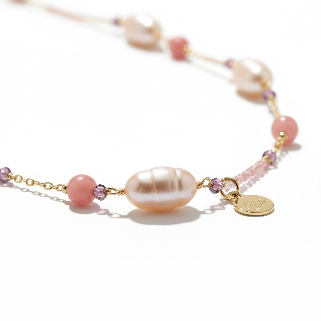 Blush Compass Necklace