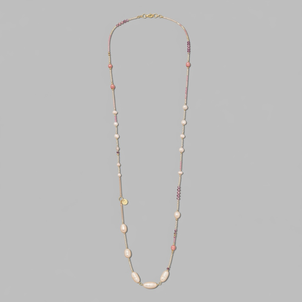 Blush Compass Necklace