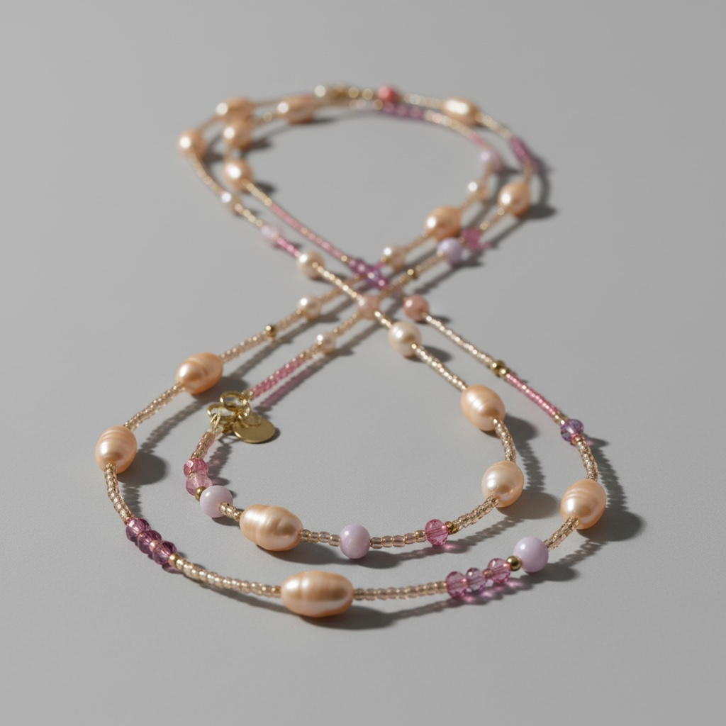 Blush Compass Necklace