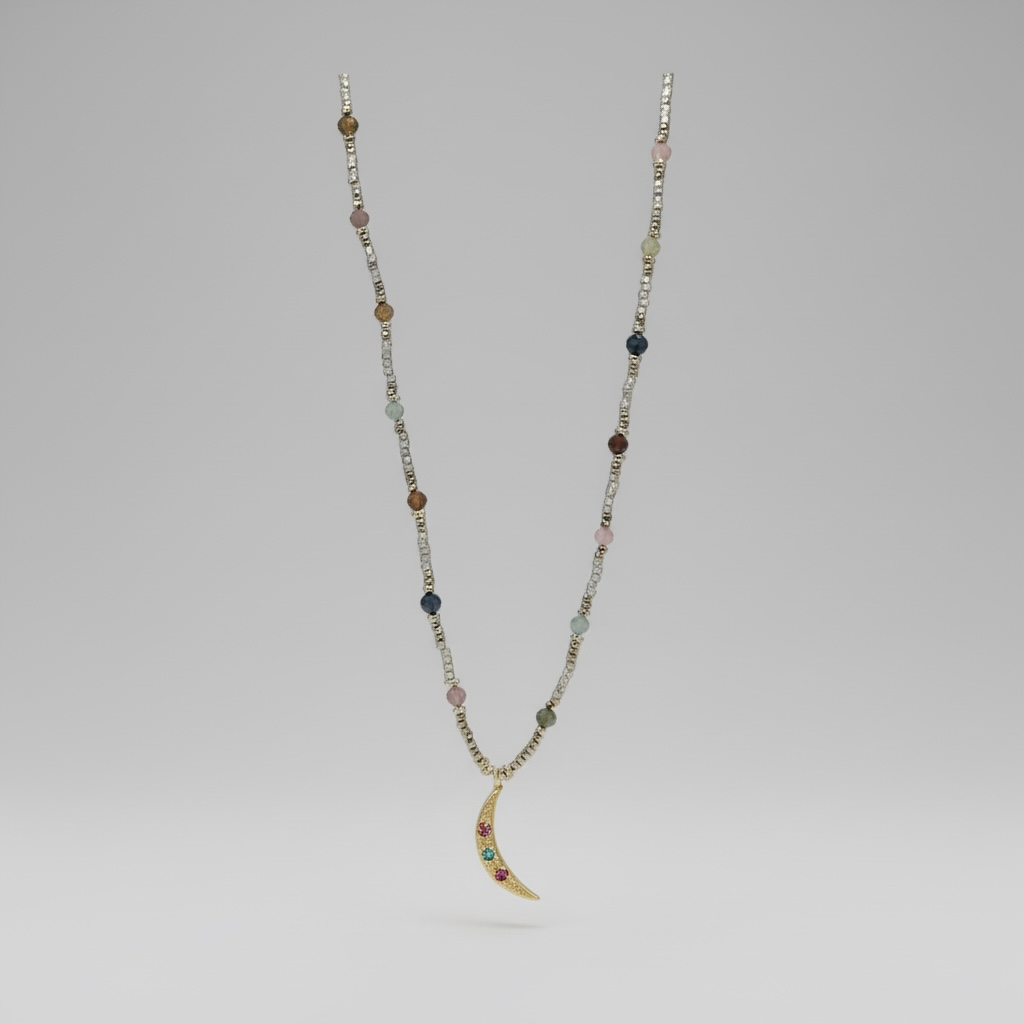 Moonlit Prism Necklace